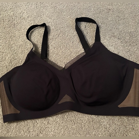 Honeylove Crossover Black Wireless Bra 1X - Picture 1 of 6